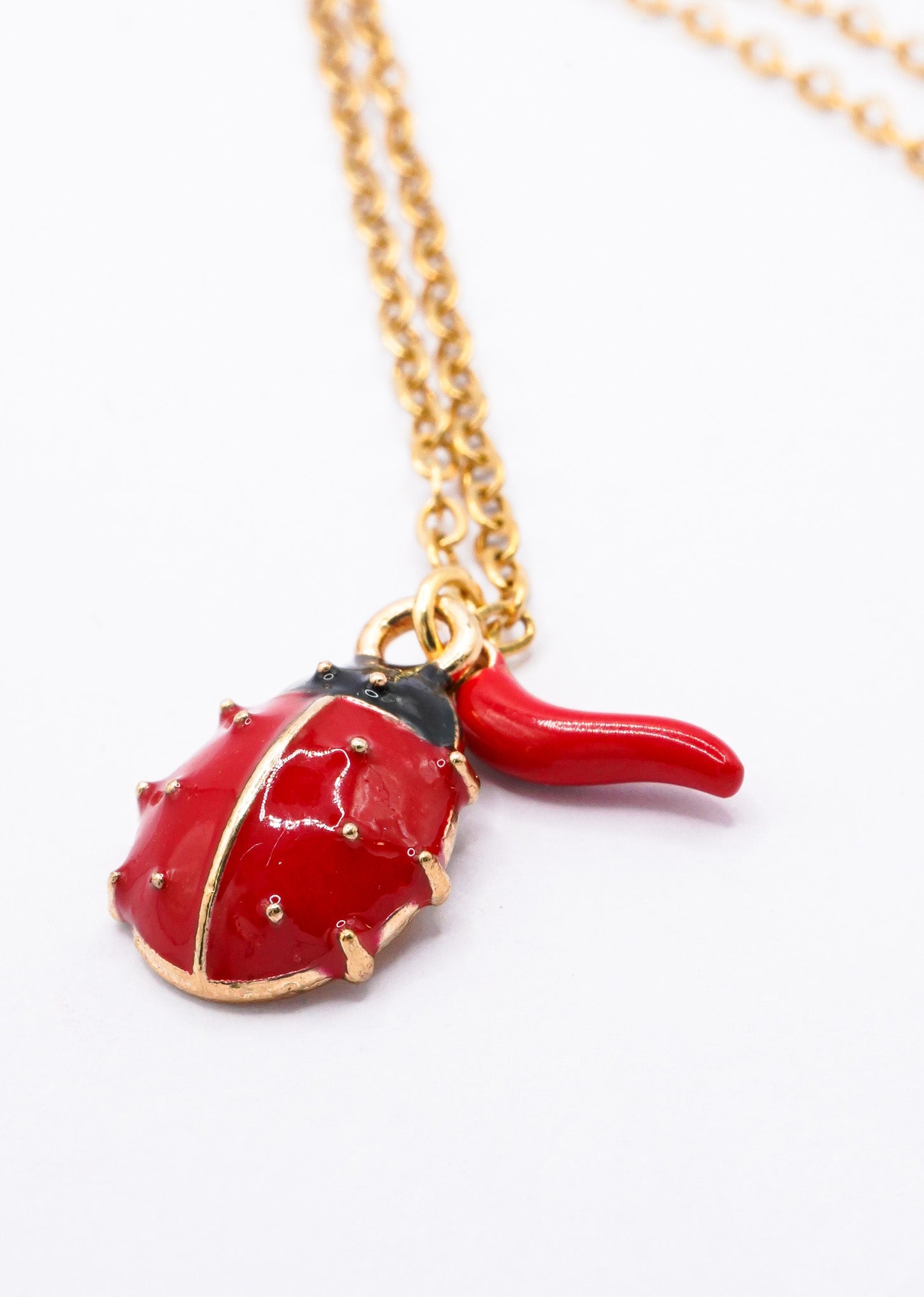 Collier Coccinelle