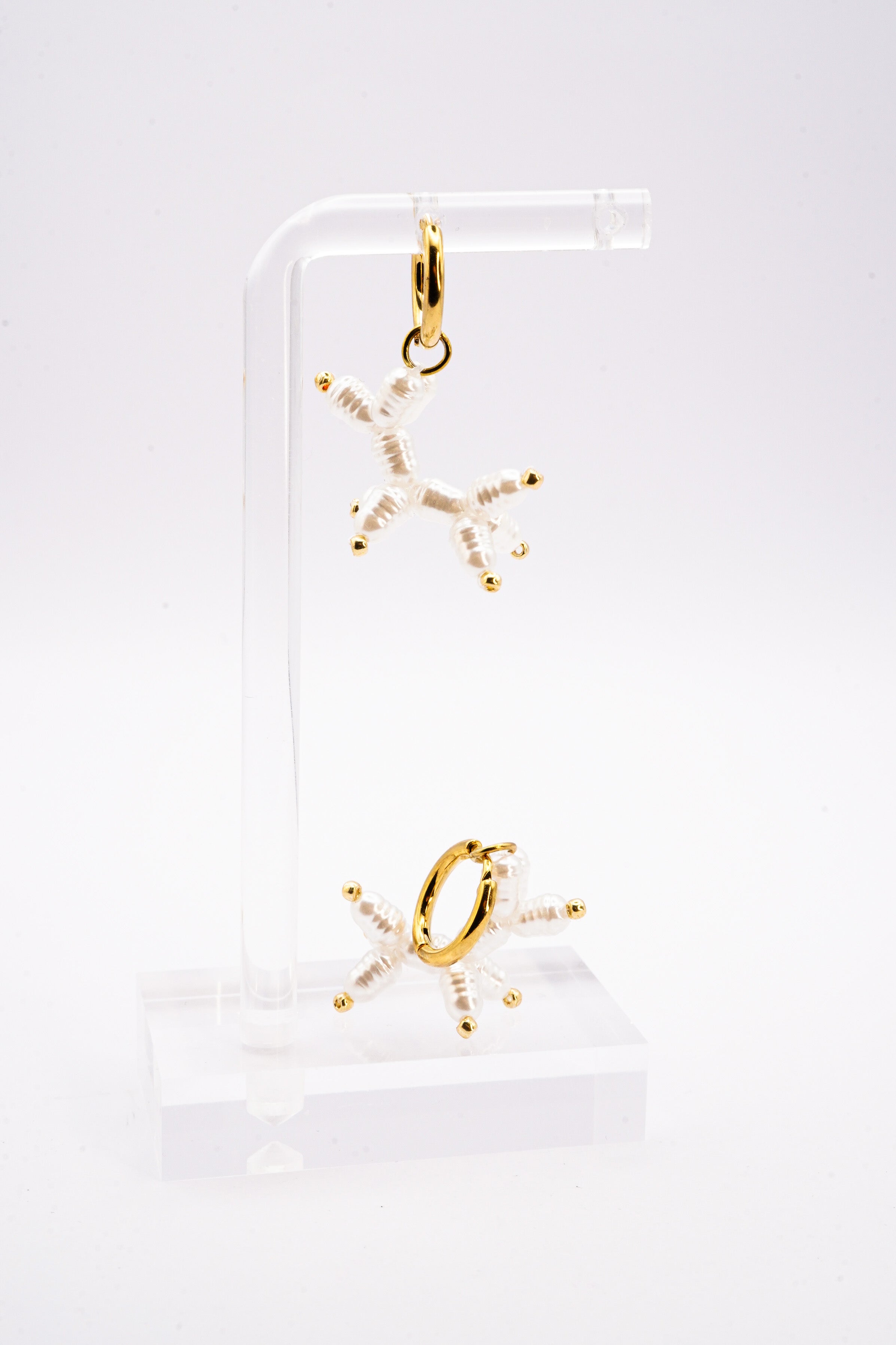 Doggy Pearl Earrings