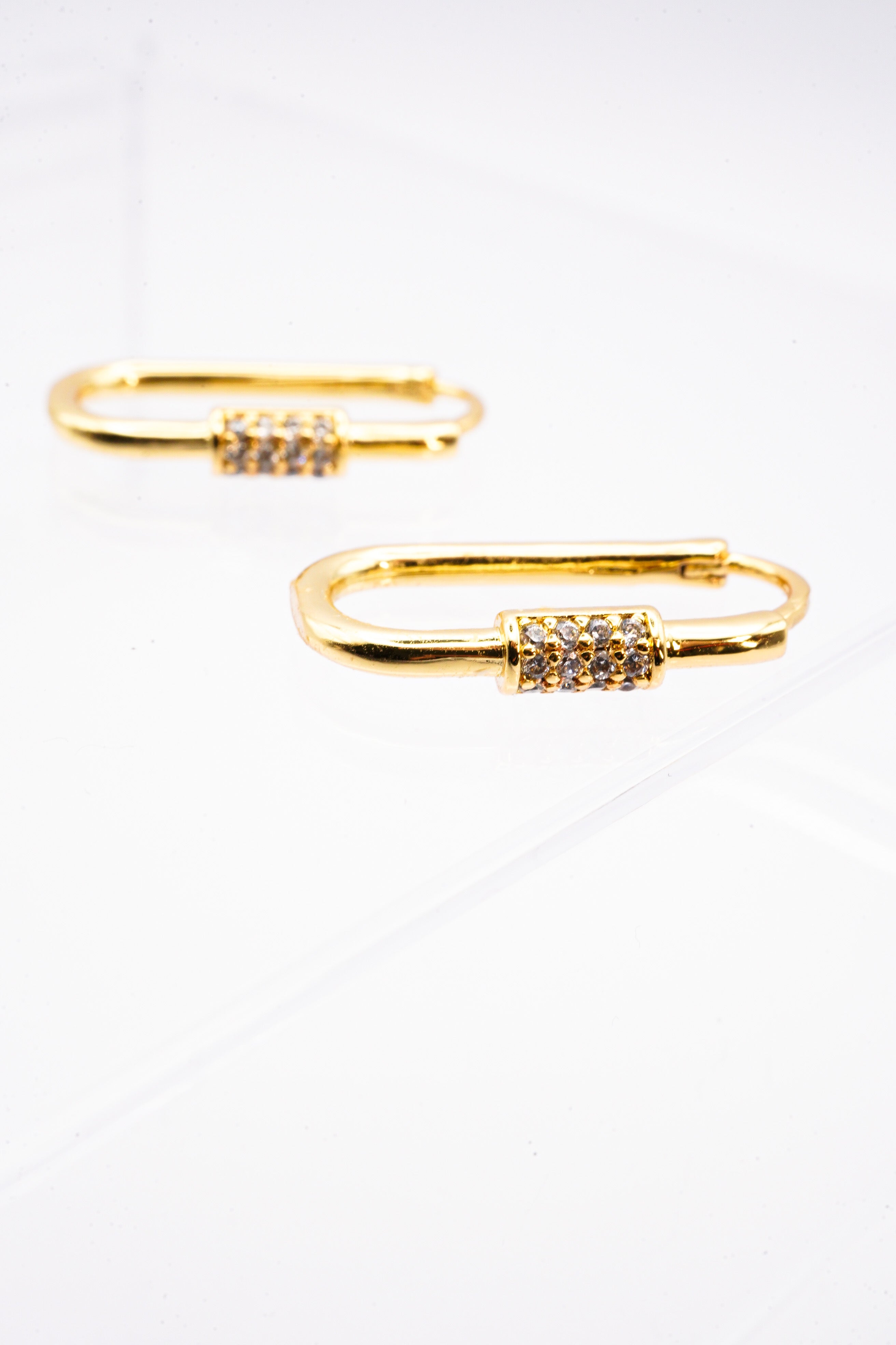 Boucles d'oreilles mousqueton