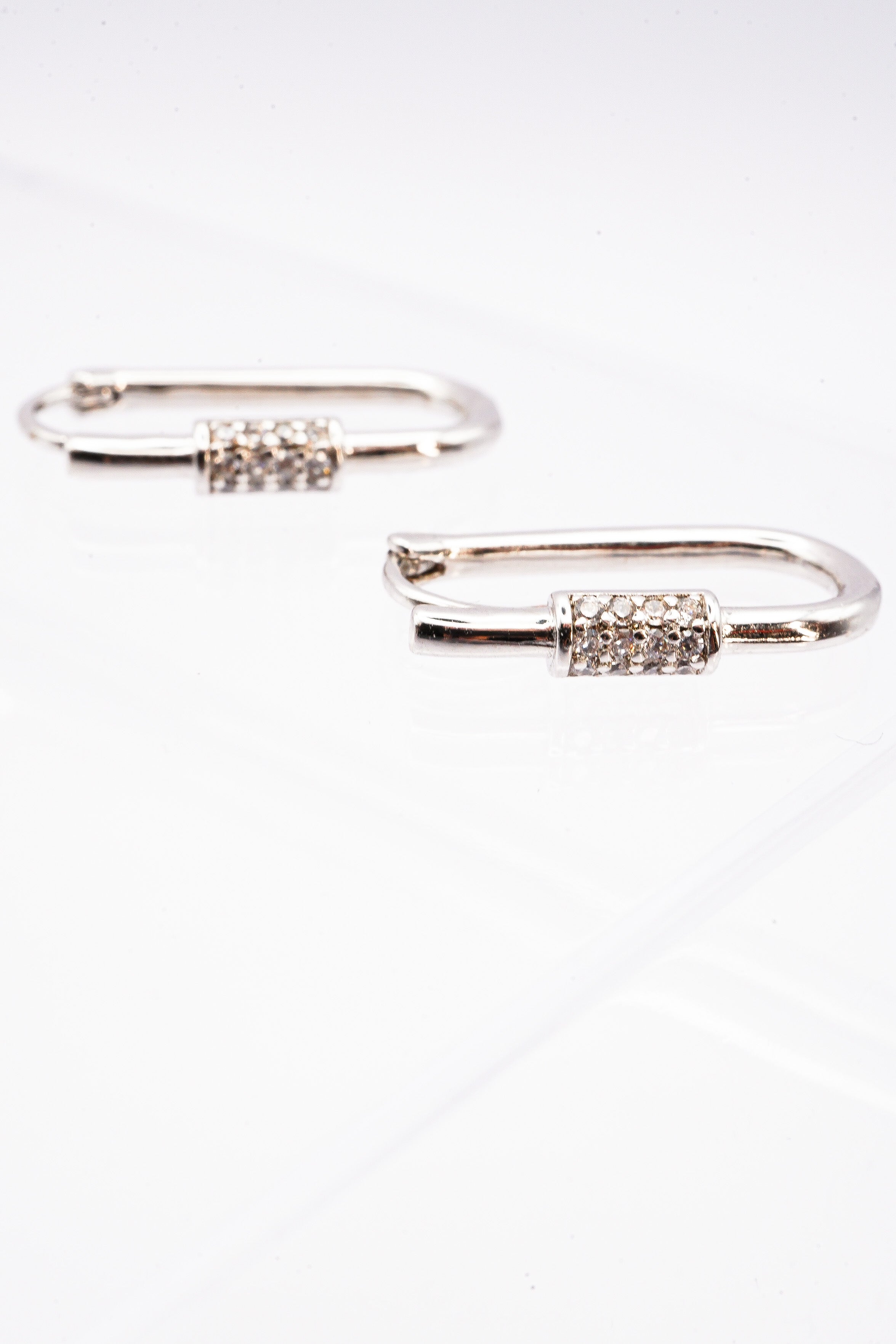 Boucles d'oreilles mousqueton