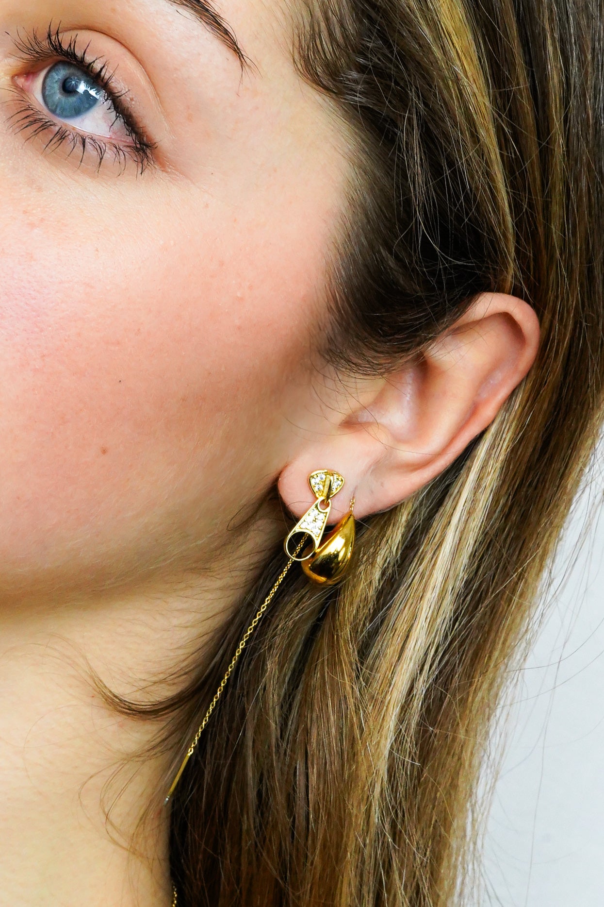 Zip Earrings