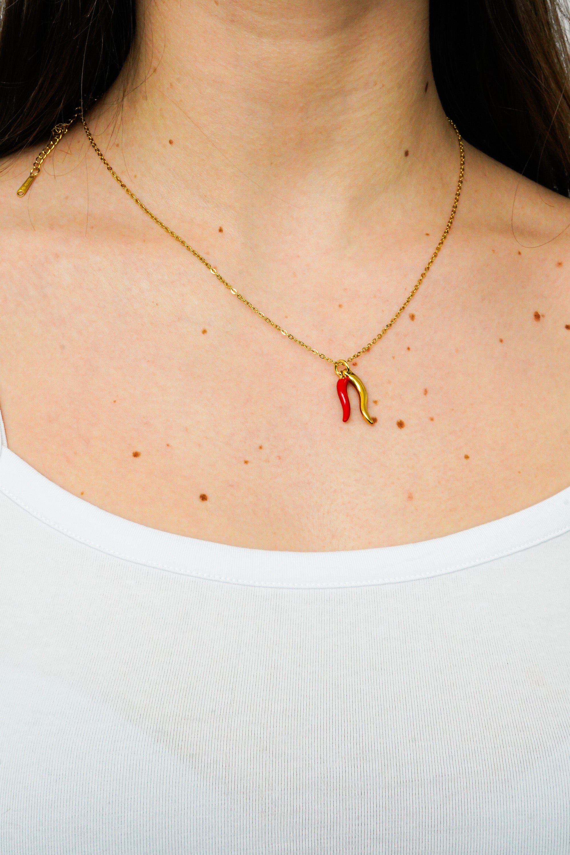 Collier Cornes Jumelles