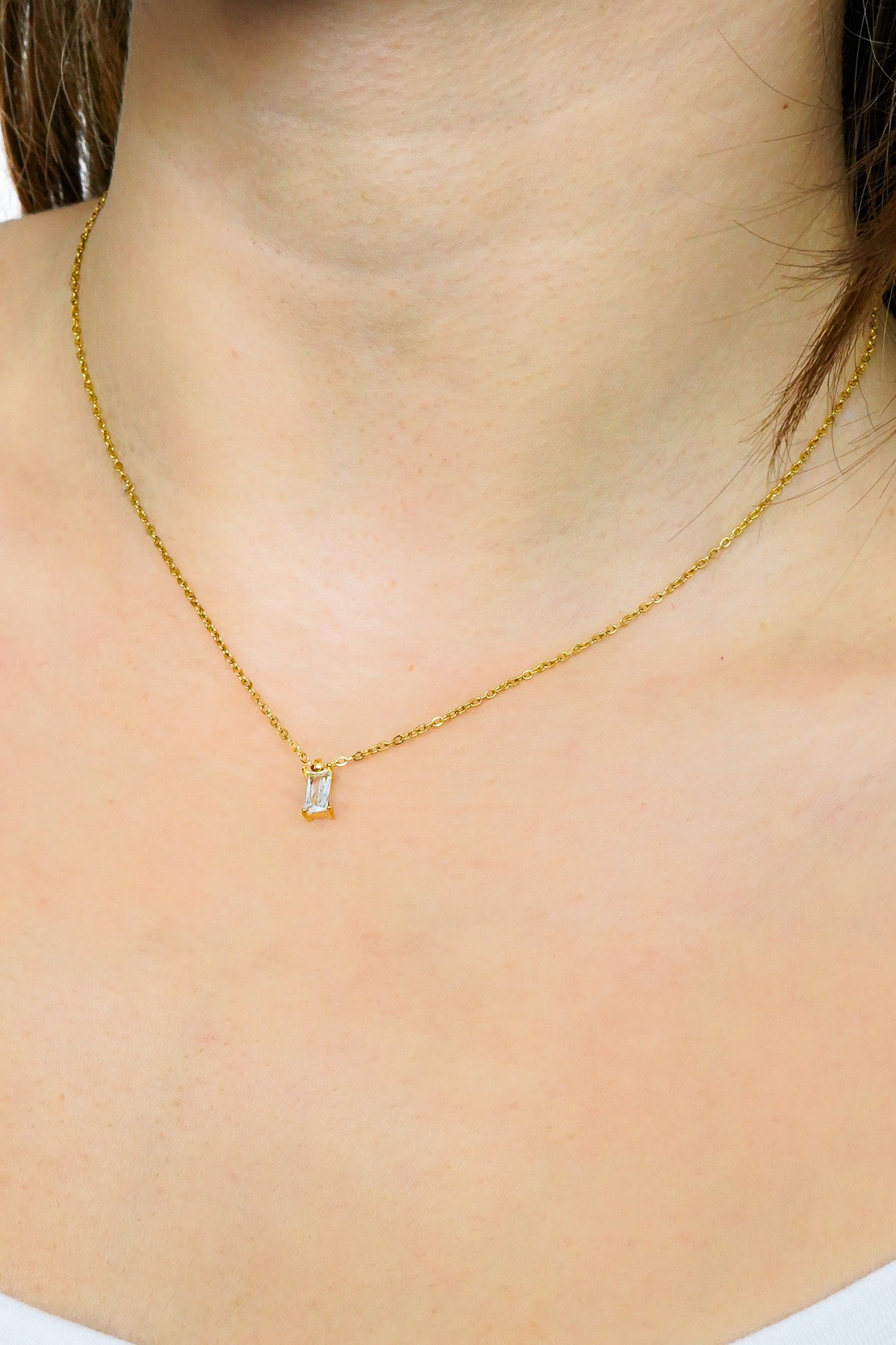Collana Baguette