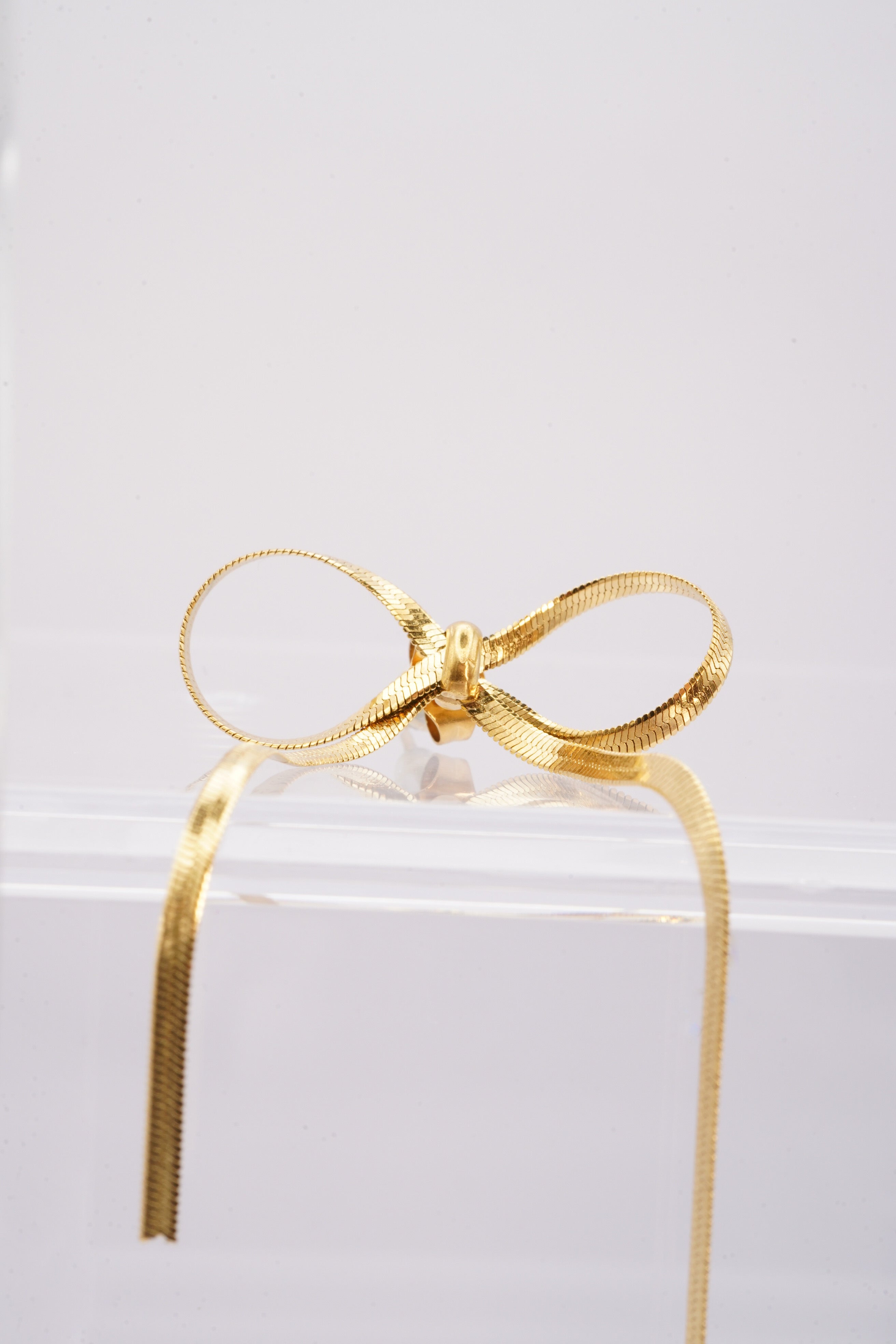 Ribbon Snake Earrings