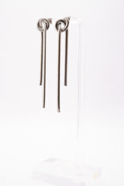 Snake Knot Earrings