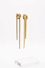 Snake Knot Earrings