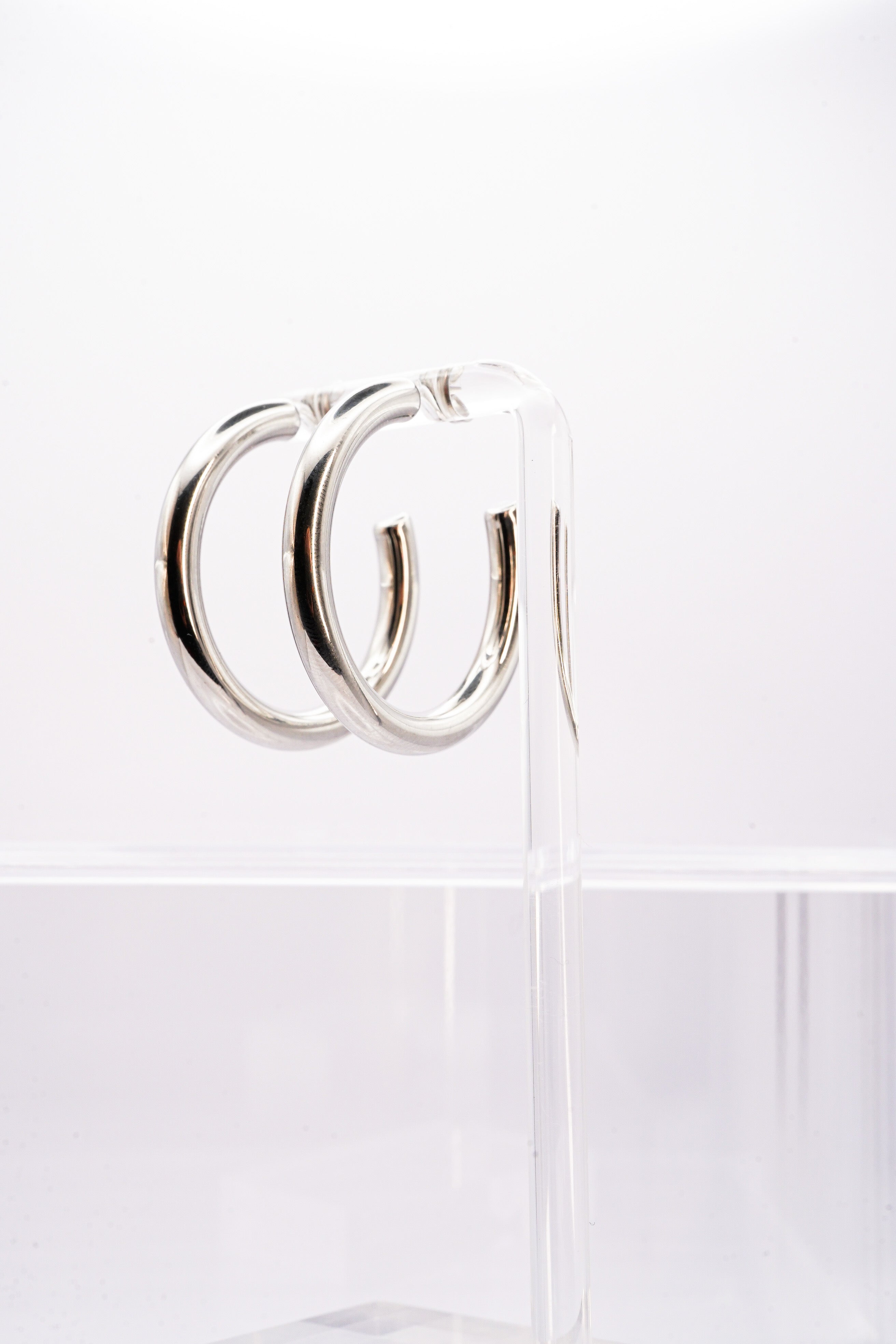 Tube Hoops Earrings