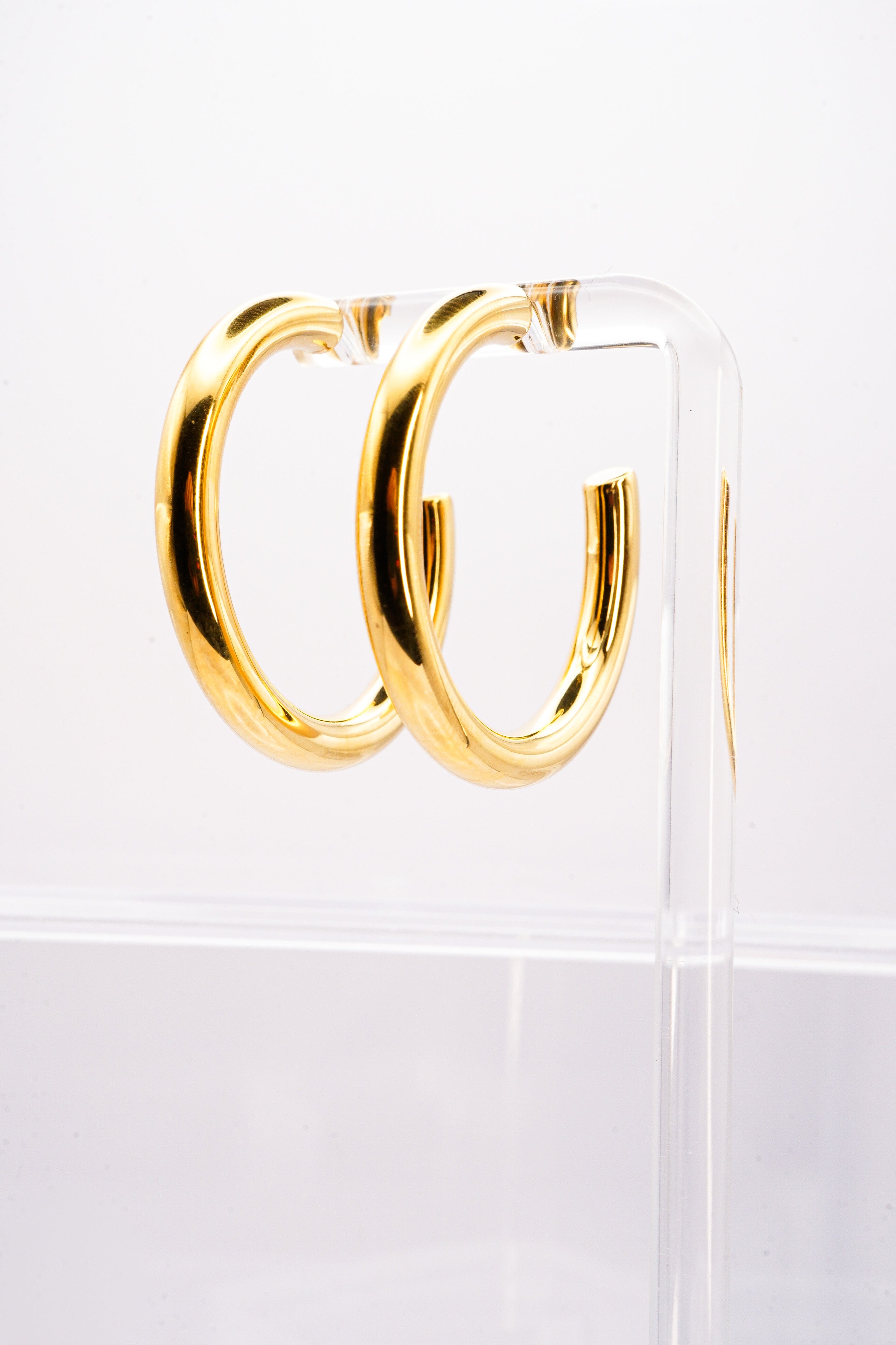 Tube Hoops Earrings