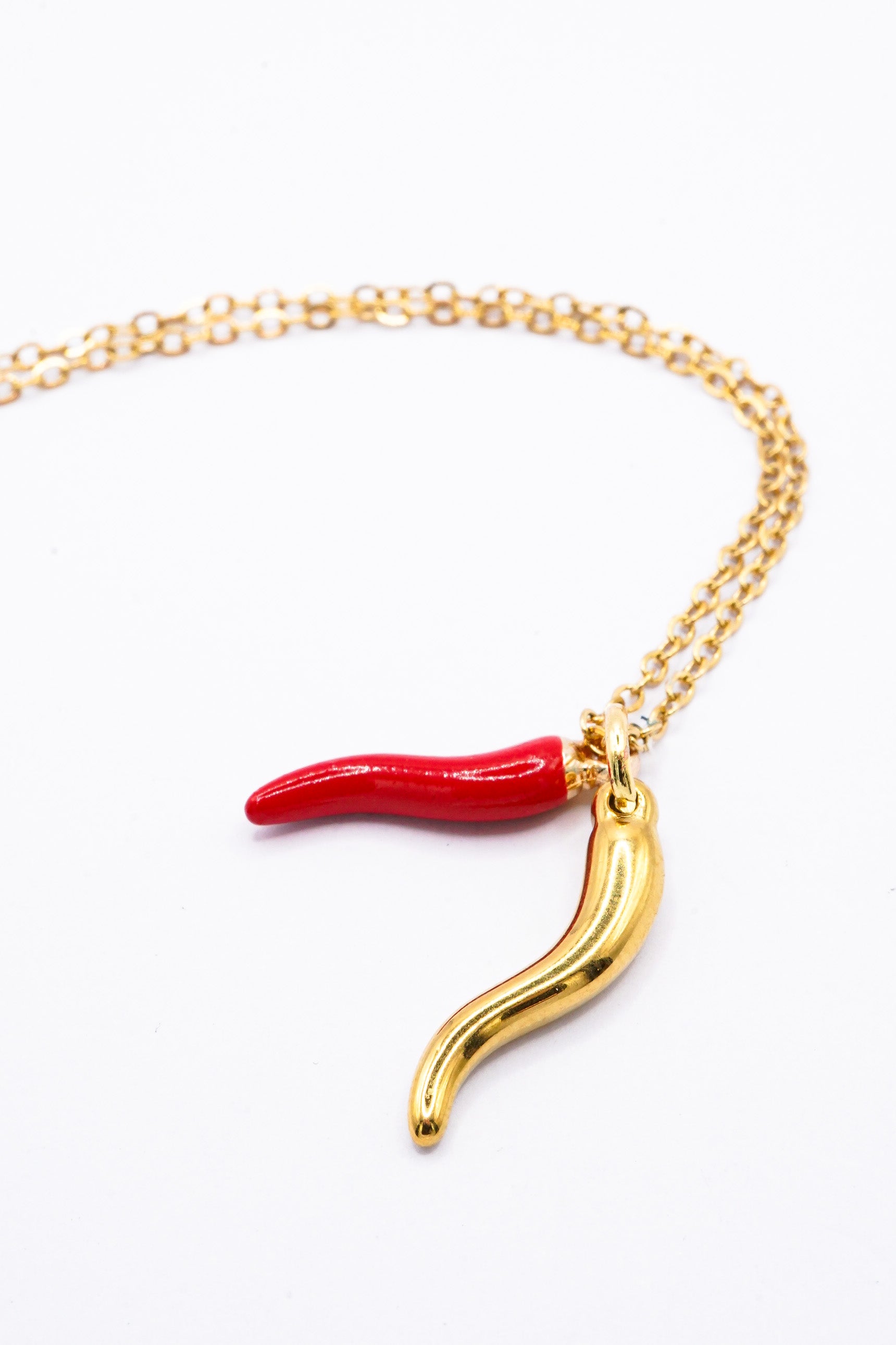 Collier Cornes Jumelles
