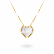 179 cuore madreperla oro