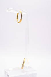 Orecchini Diamond Hoops