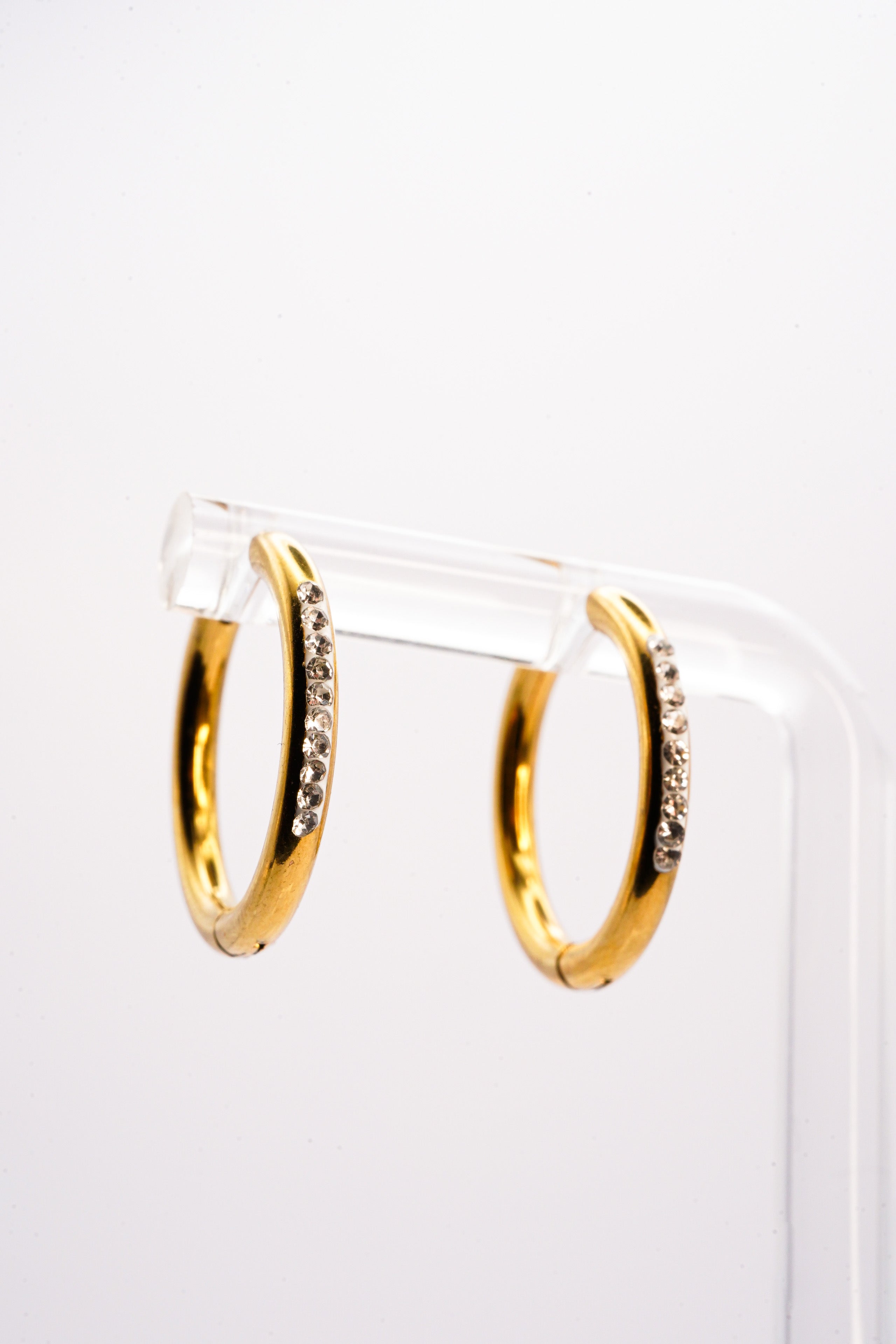Orecchini Diamond Hoops