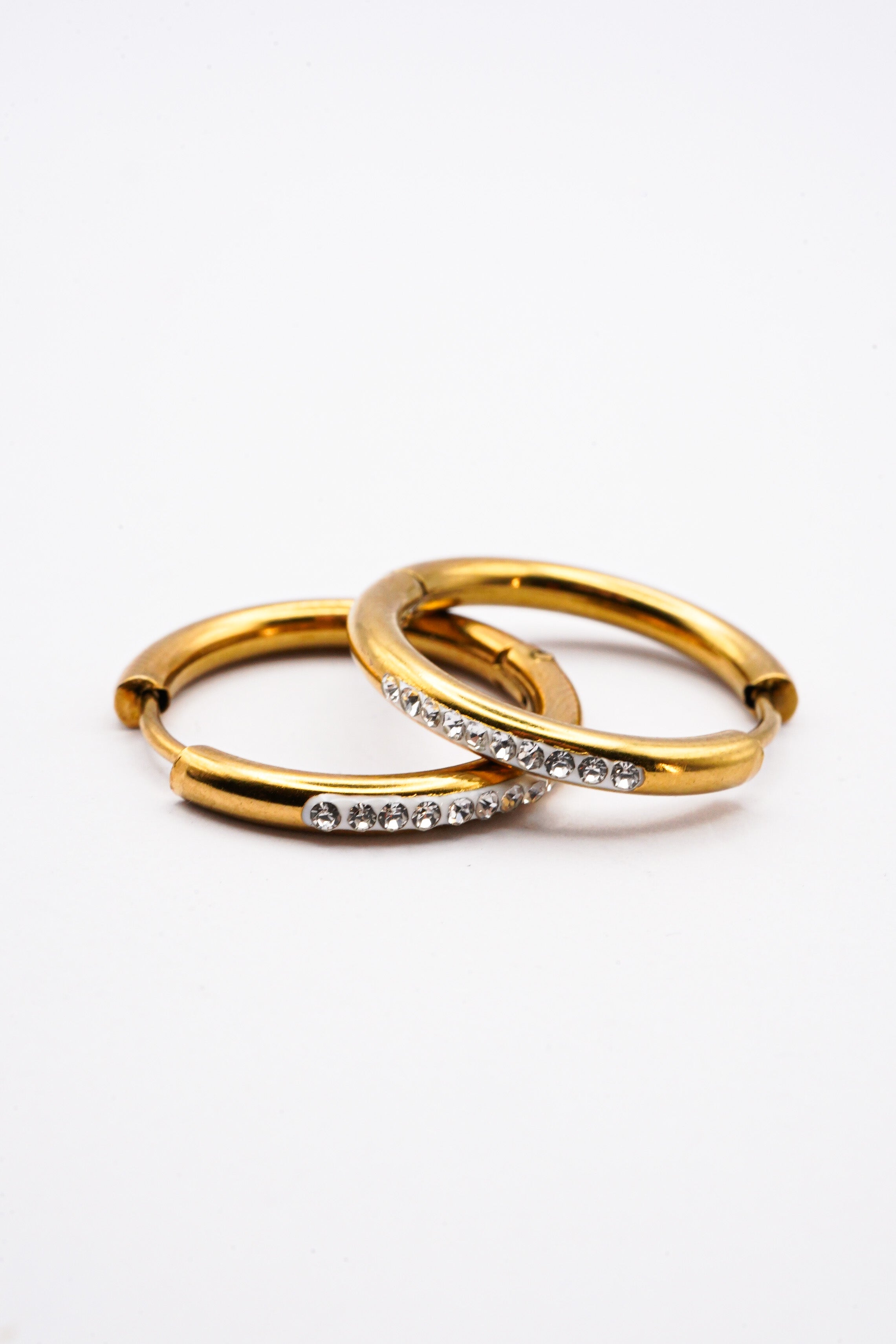 Orecchini Diamond Hoops
