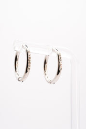 Orecchini Diamond Hoops