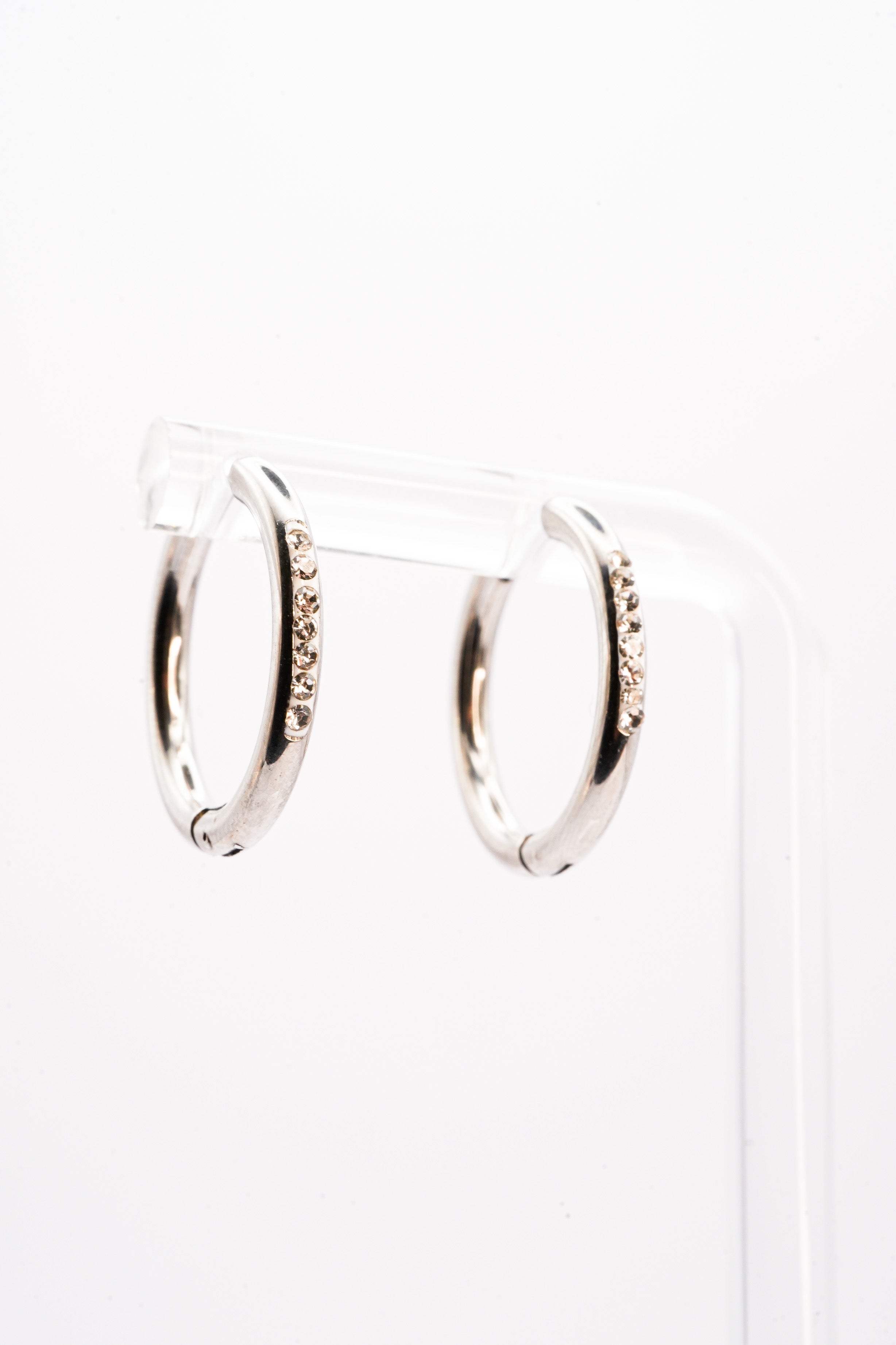 Orecchini Diamond Hoops