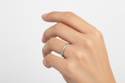 Anello argento box