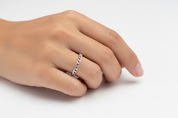 Anello grumetta argento