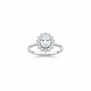 Anello Halo - Versione Argento