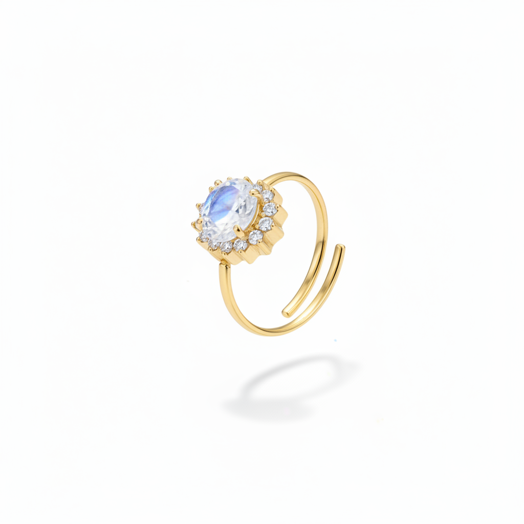 Anello Moonstone - Apertura Parallela