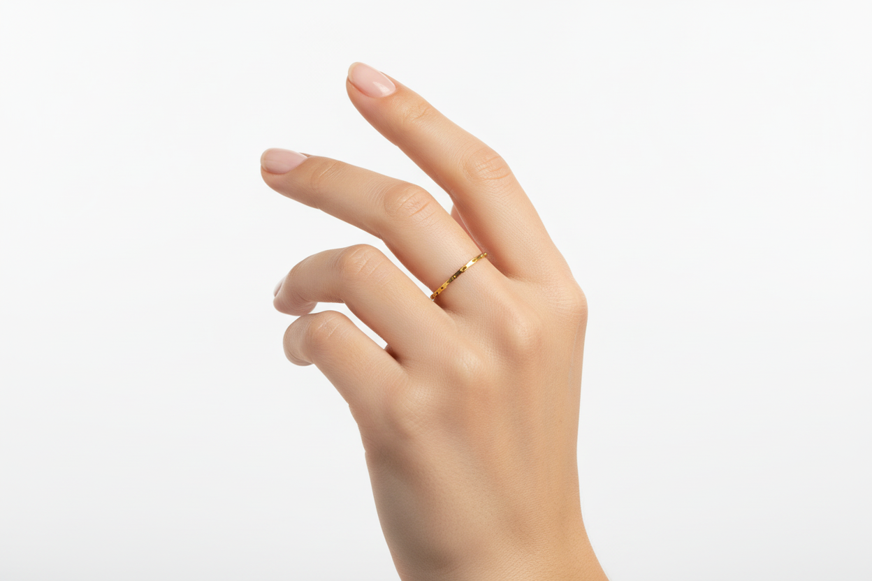 Anello oro filo