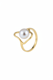 Anello perla oro