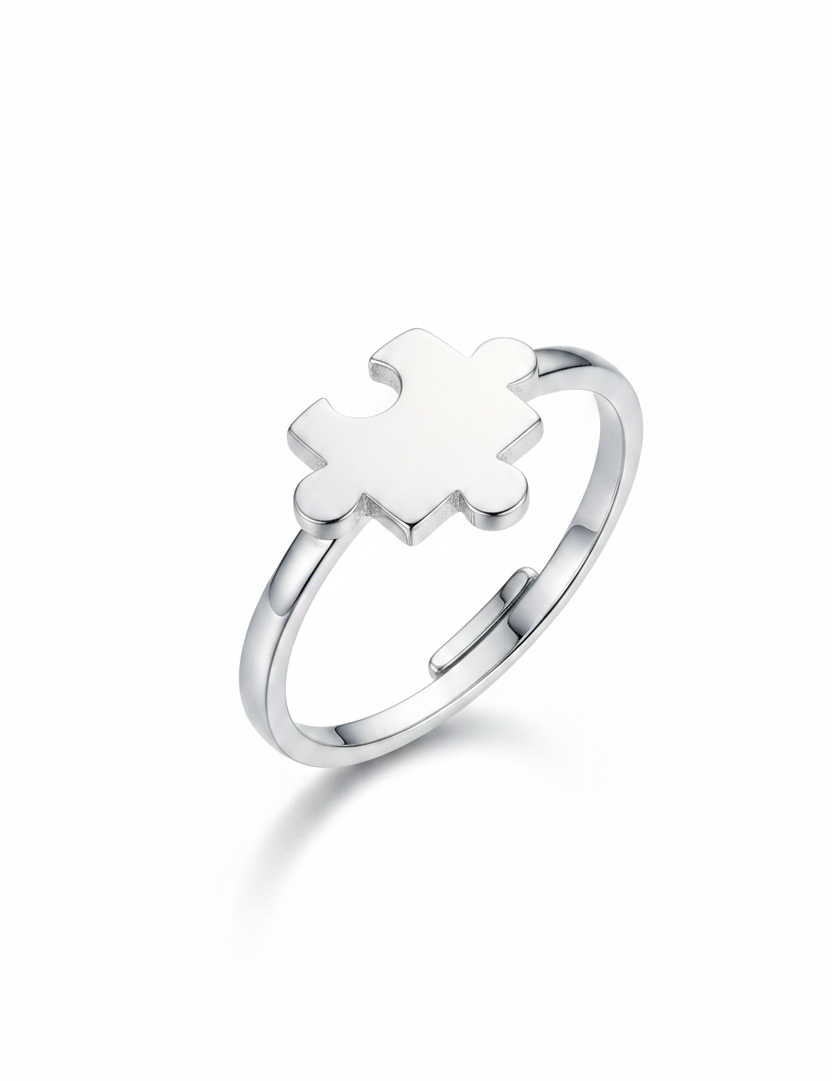 Anello puzzle - argento
