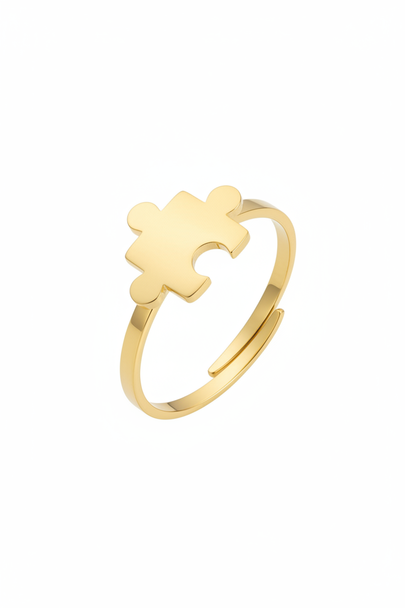 Anello puzzle - oro