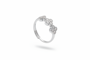 Anello Quadrifoglio Argento - Landscape