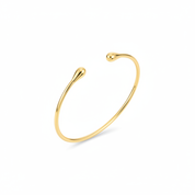 Bangle filo goccia oro - floating sfondo bianco