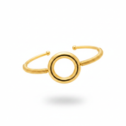 Bangle oro cerchio - floating sfondo bianco
