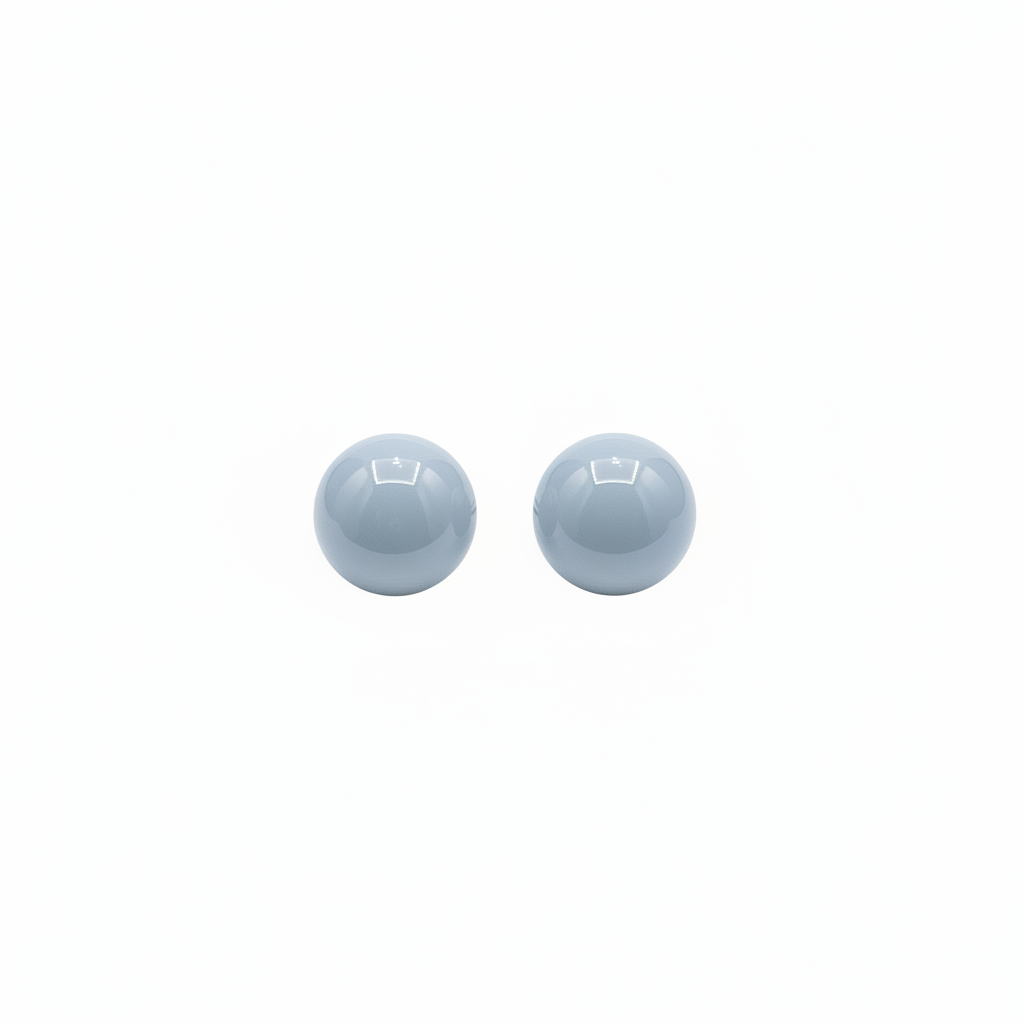 Bottone blu grigio chiaro piccolo