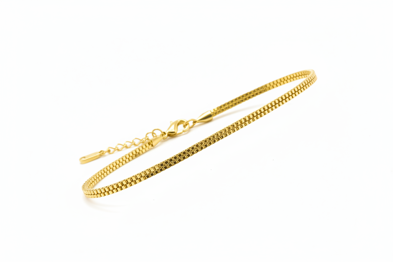 Bracciale 2 Colonne Box Oro - Landscape