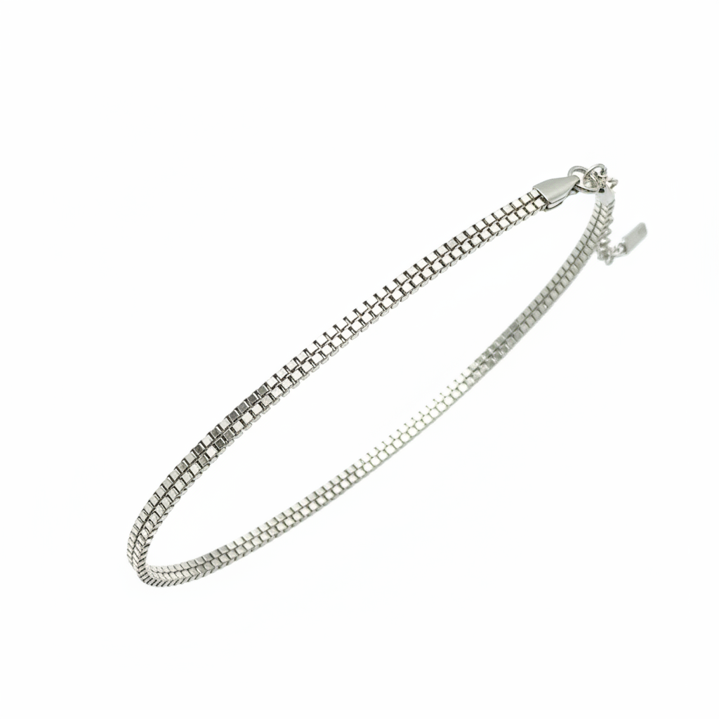 Bracciale 2 Colonne Box - Quadrato