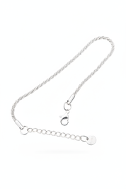 Bracciale argento bianchissimo