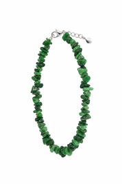 Bracciale argento giada verde - foto professionale