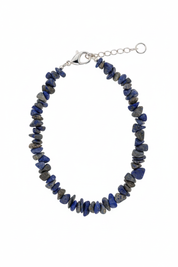 Bracciale argento lapislazzuli - foto professionale
