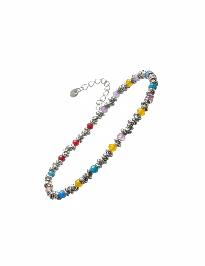 Bracciale Argento Multicolor - Floating verticale