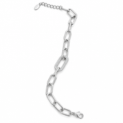 bracciale argento sfondo bianco