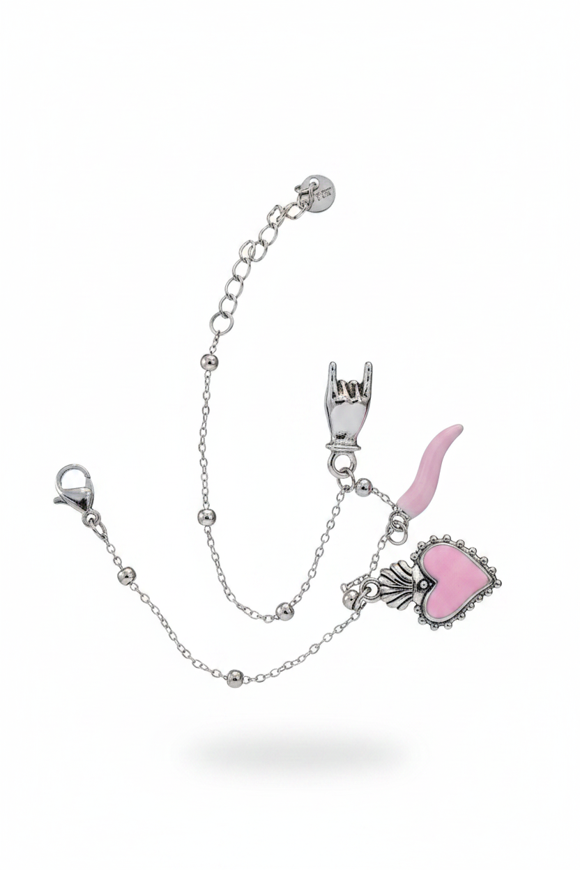 Bracciale Catena Singola - Verticale