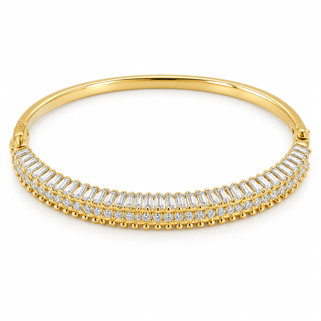 Bracciale con metallo oro