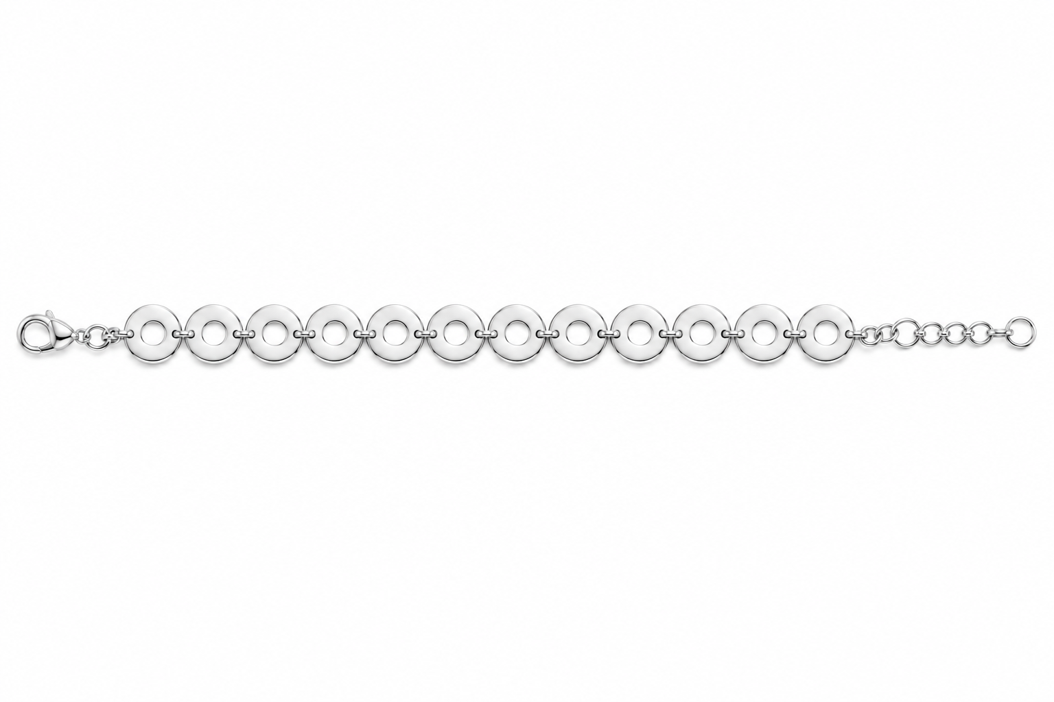 Bracciale Dischetti Argento