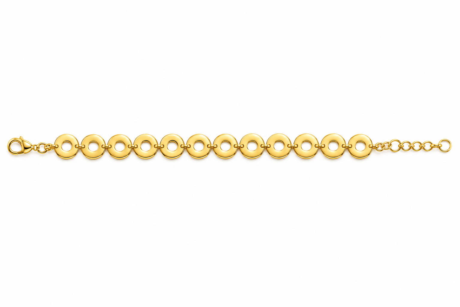 Bracciale Dischetti Oro - Landscape