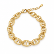 Bracciale dorato coordinato
