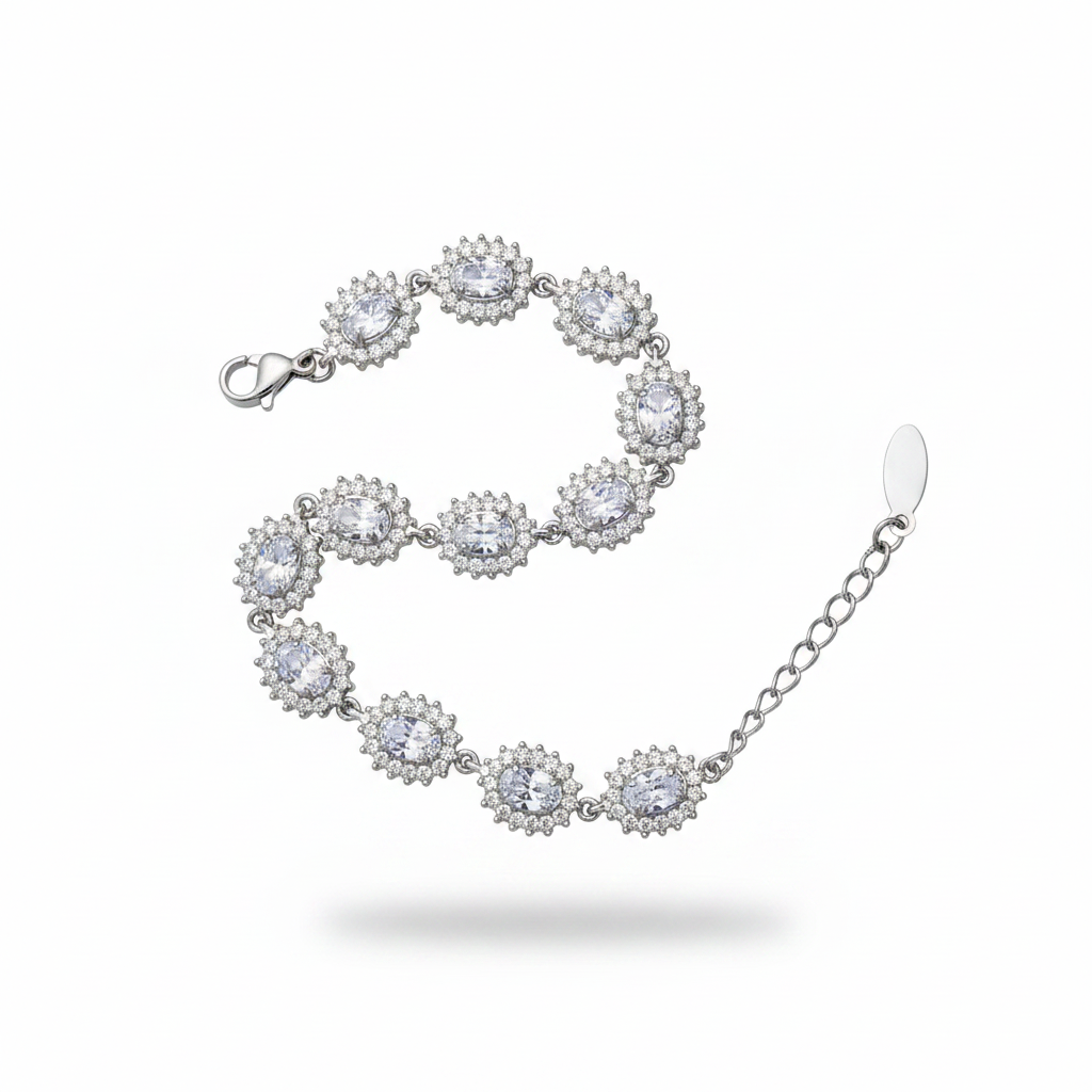 Bracciale Halo – Argento