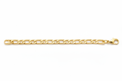 Bracciale maglie aperte oro 2