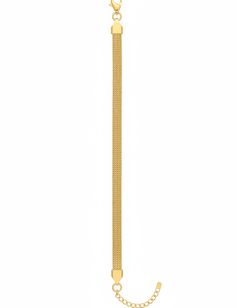 Bracciale mesh oro