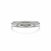 Bracciale Milgrain Pavé Argento