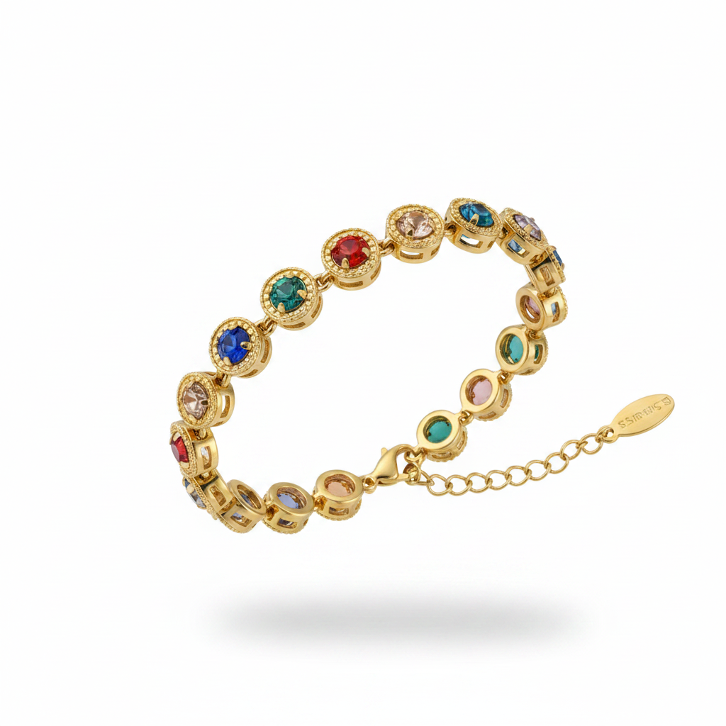 Bracciale Multicolor - Quadrata