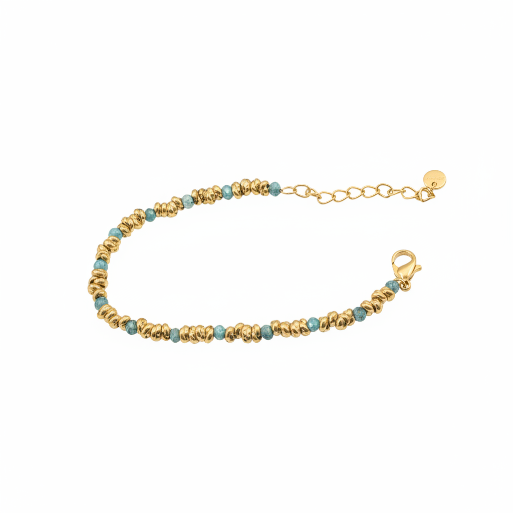 Bracciale Oro & Azzurro - Vista dall'alto