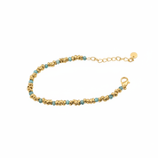 Bracciale Oro & Azzurro - Vista dall'alto